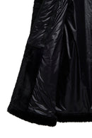 Alaska Kadın Siyah Teddy Kaban | Derimod