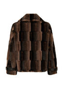 Anabel Kadın Kahverengi Teddy Mont | Derimod