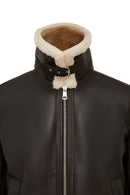 Bern Erkek Kahverengi Teddy Deri Mont | Derimod