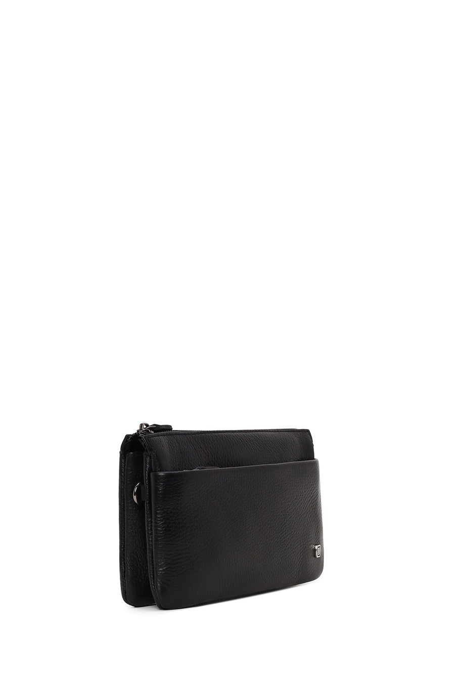 Male Black Leather Handbag