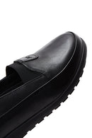 Women's Black Leather Comfort Shoes | Derimod