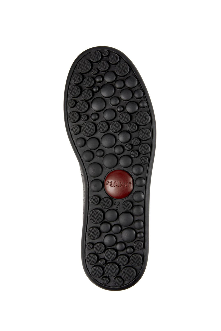 Camper Men's Black Pelotas Ariel Leather Sneaker