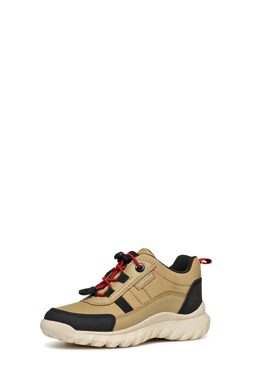 Geox Boy Beige Simbyos Abx Laced Waterproof Sneaker
