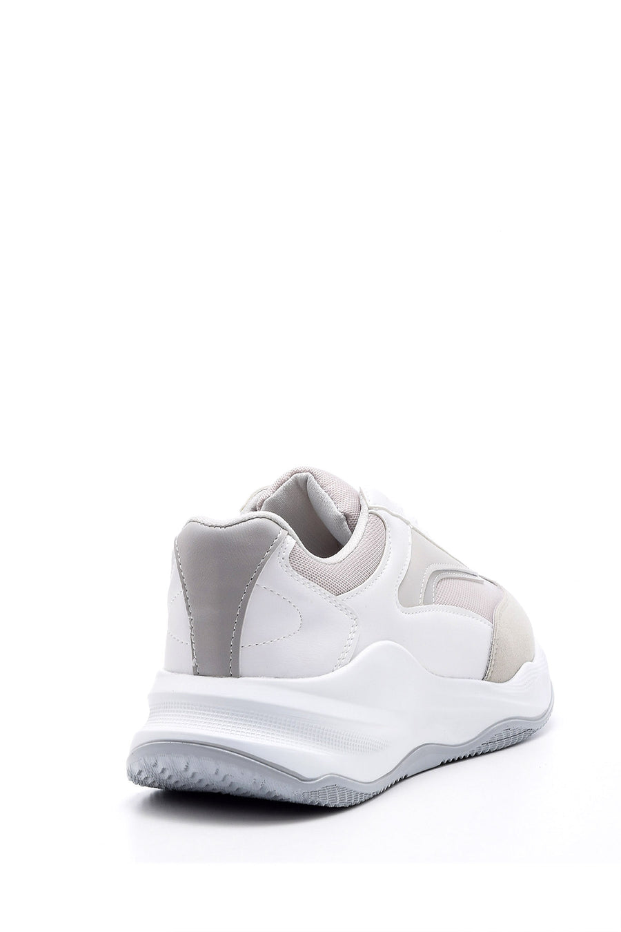 Men's High-Sole Suede Sneaker