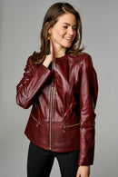 Arya Women's Leather Jacket | Derimod