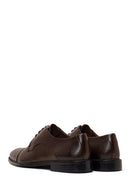 Male Brown Lace-up Leather Casual Shoes | Derimod