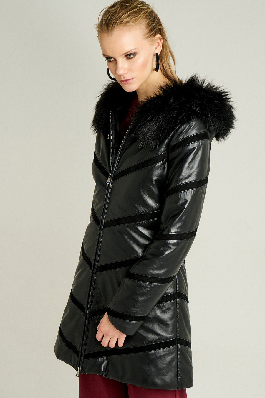 Ilyada Women's Leather Jacket