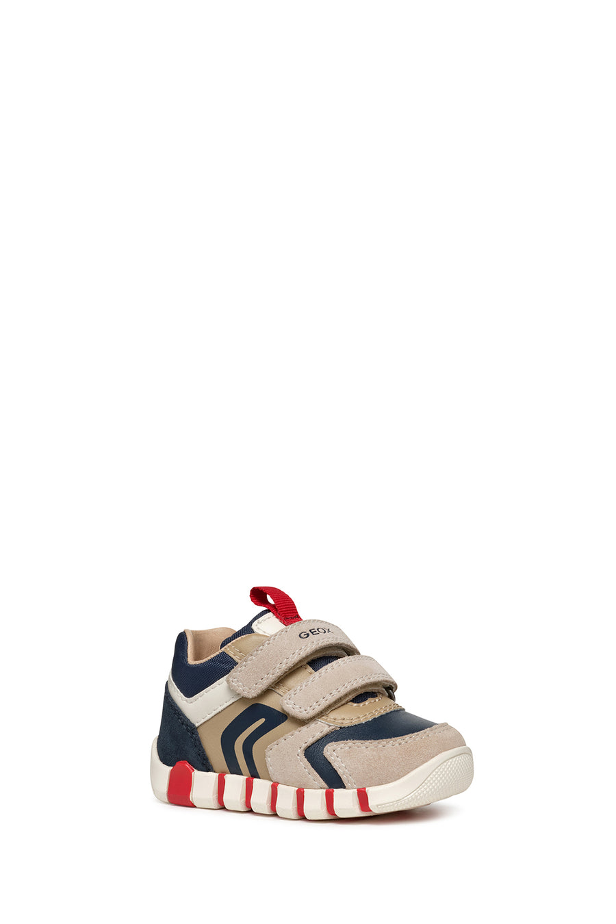 Geox Erkek Bebek Bej Iupidoo Bantlı Deri Sneaker
