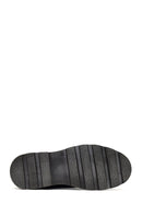Men's Black Lace-Up Leather Casual Boot | Derimod