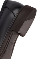 Derimod Black Erkek Siyah Deri Casual Loafer | Derimod