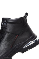 Men's Black Leather Boots | Derimod