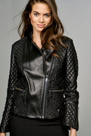 Kendall Women's Leather Jacket | Derimod