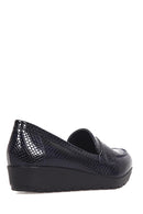 Crocodile Patterned Women's Shoes | Derimod