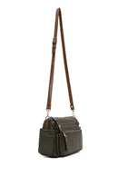 Women's Khaki Long Strap Crossbody Bag | Derimod