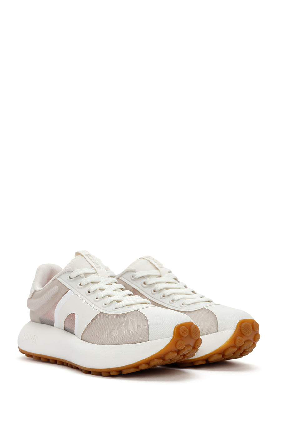 Camper Kadın Gri Pelotas Athens Bağcıklı Sneaker