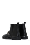 Women's Black Chain Chelsea Boots | Derimod