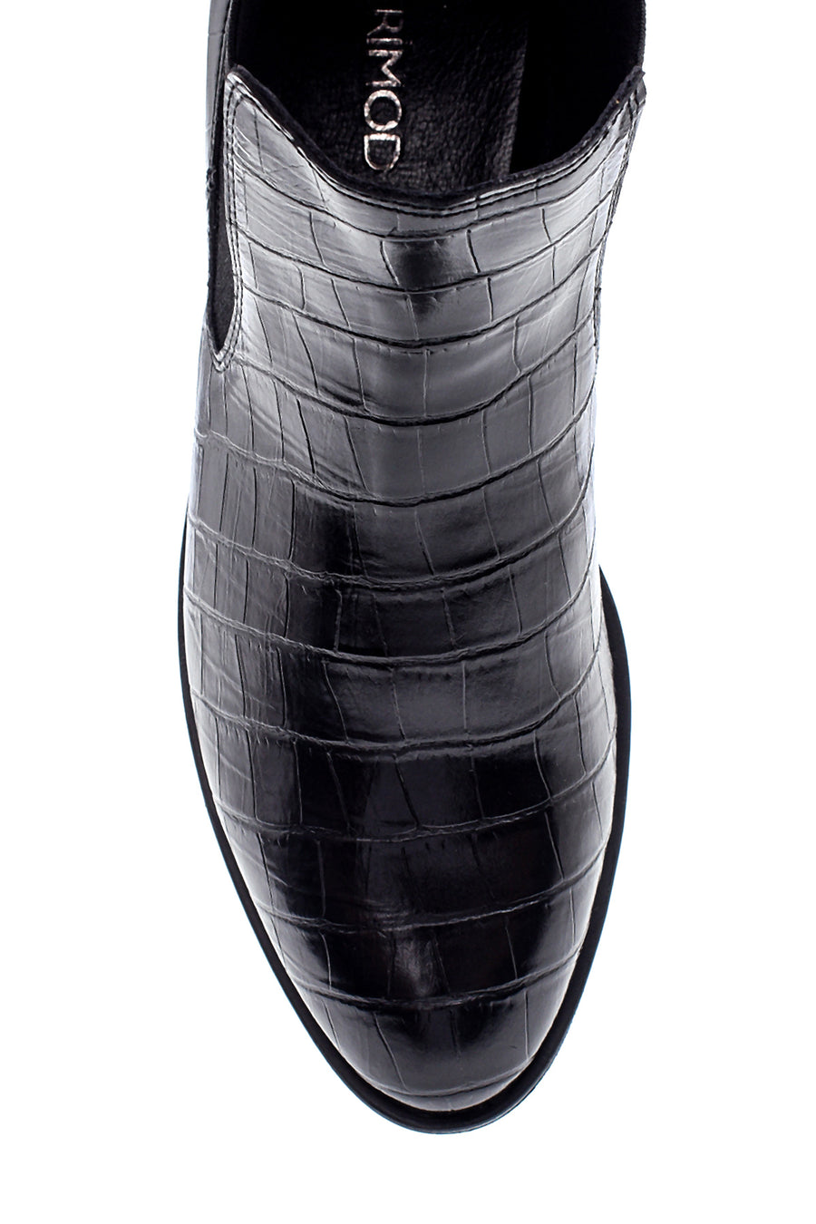 Women's Crocodile Chelsea Boots