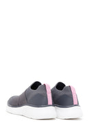 Women's Gray Thick Soled Sneaker | Derimod