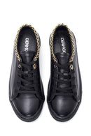 Kadın Deri Zincirli Sneaker | Derimod