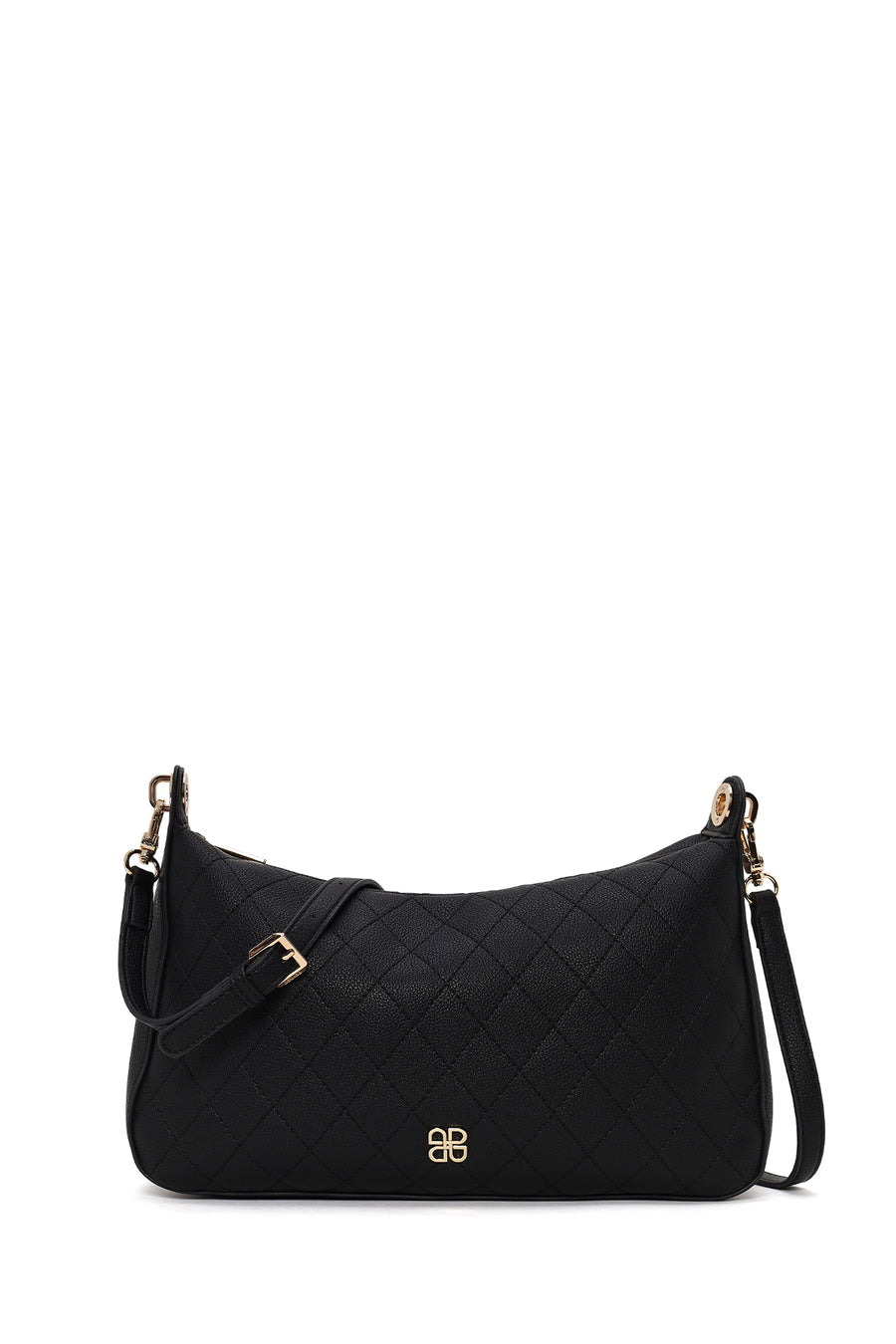 Woman Black Printed Shoulder Bag WB100065SF | Derimod