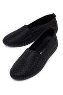 Kadın Siyah Deri Konfor Loafer | Derimod