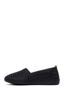 Kadın Siyah Deri Konfor Loafer | Derimod