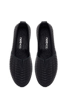 Kadın Siyah Deri Konfor Loafer | Derimod