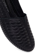 Kadın Siyah Deri Konfor Loafer | Derimod