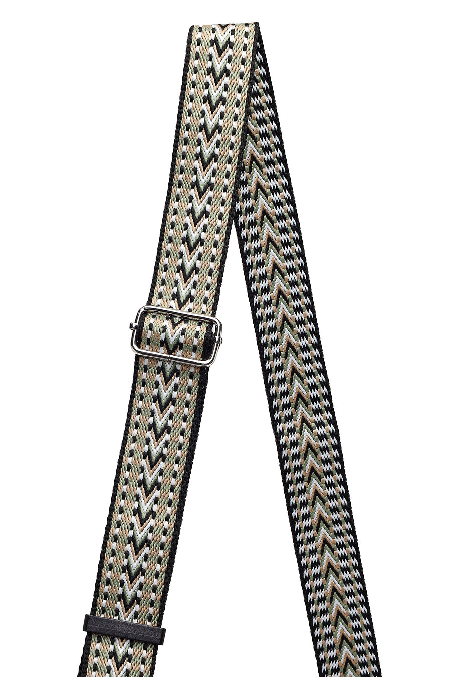 Woman Black Long-Strap Shoulder Bag