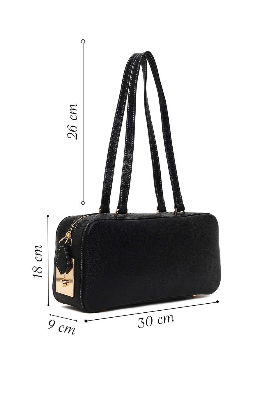 Woman Black Shoulder Bag
