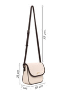 Kadın Krem Uzun Askılı Çapraz Çanta | Derimod