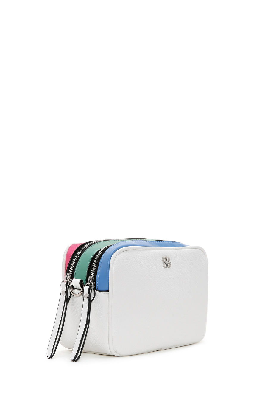 Women's White Long Strap Crossbody Bag