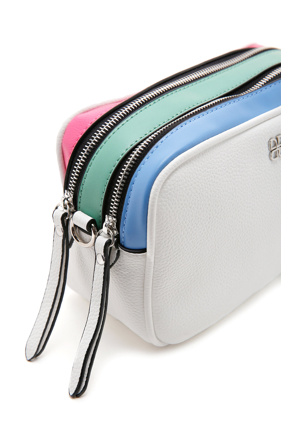 Women's White Long Strap Crossbody Bag