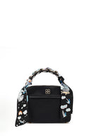 Women's Black Crossbody Bag with Accessories | Derimod