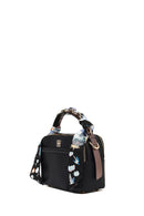 Women's Black Crossbody Bag with Accessories | Derimod
