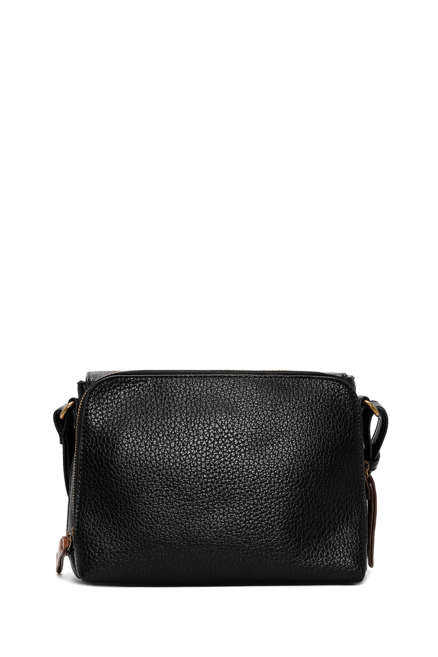Women's Black Long Strap Crossbody Bag