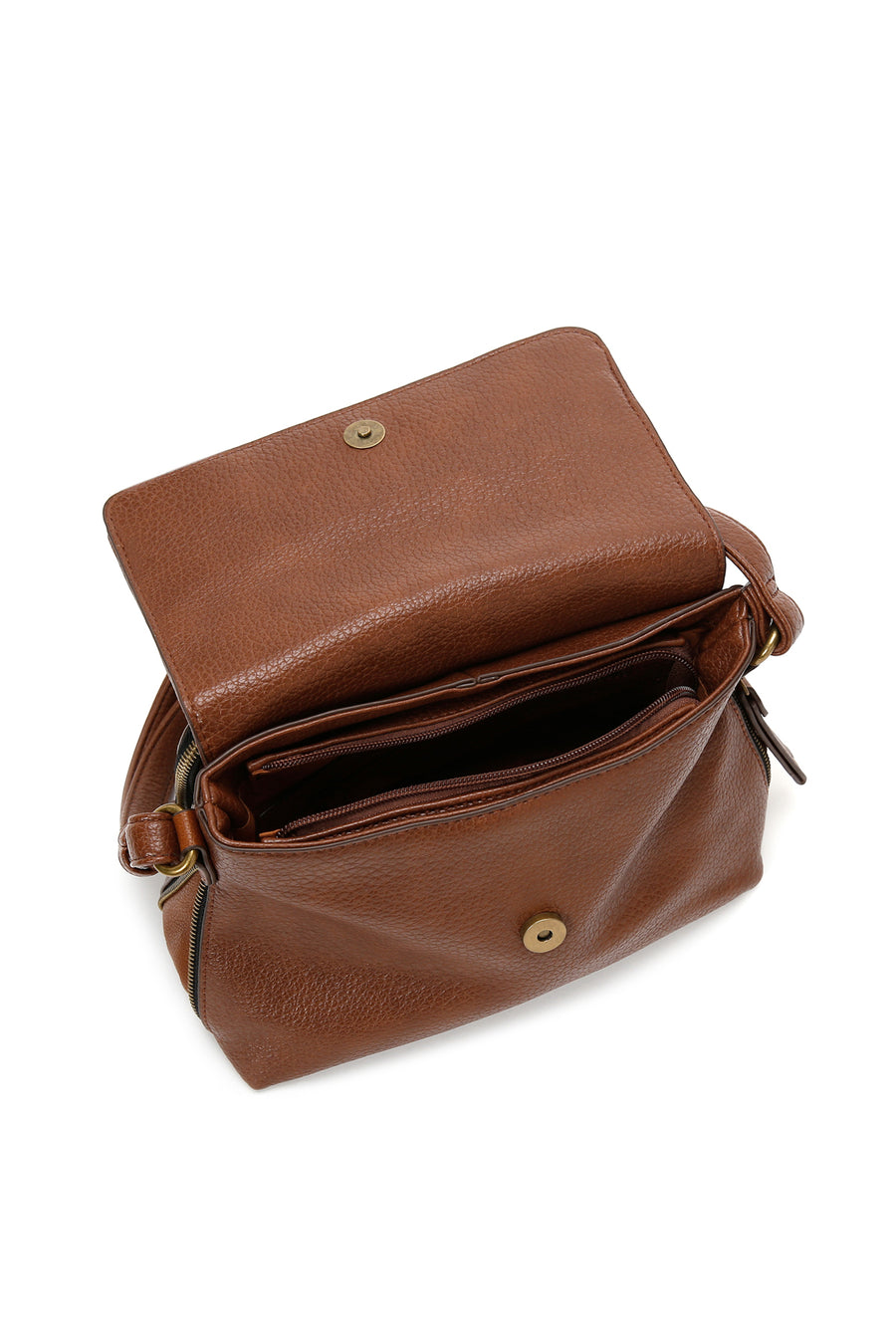 Women's Camel Long Strap Crossbody Bag