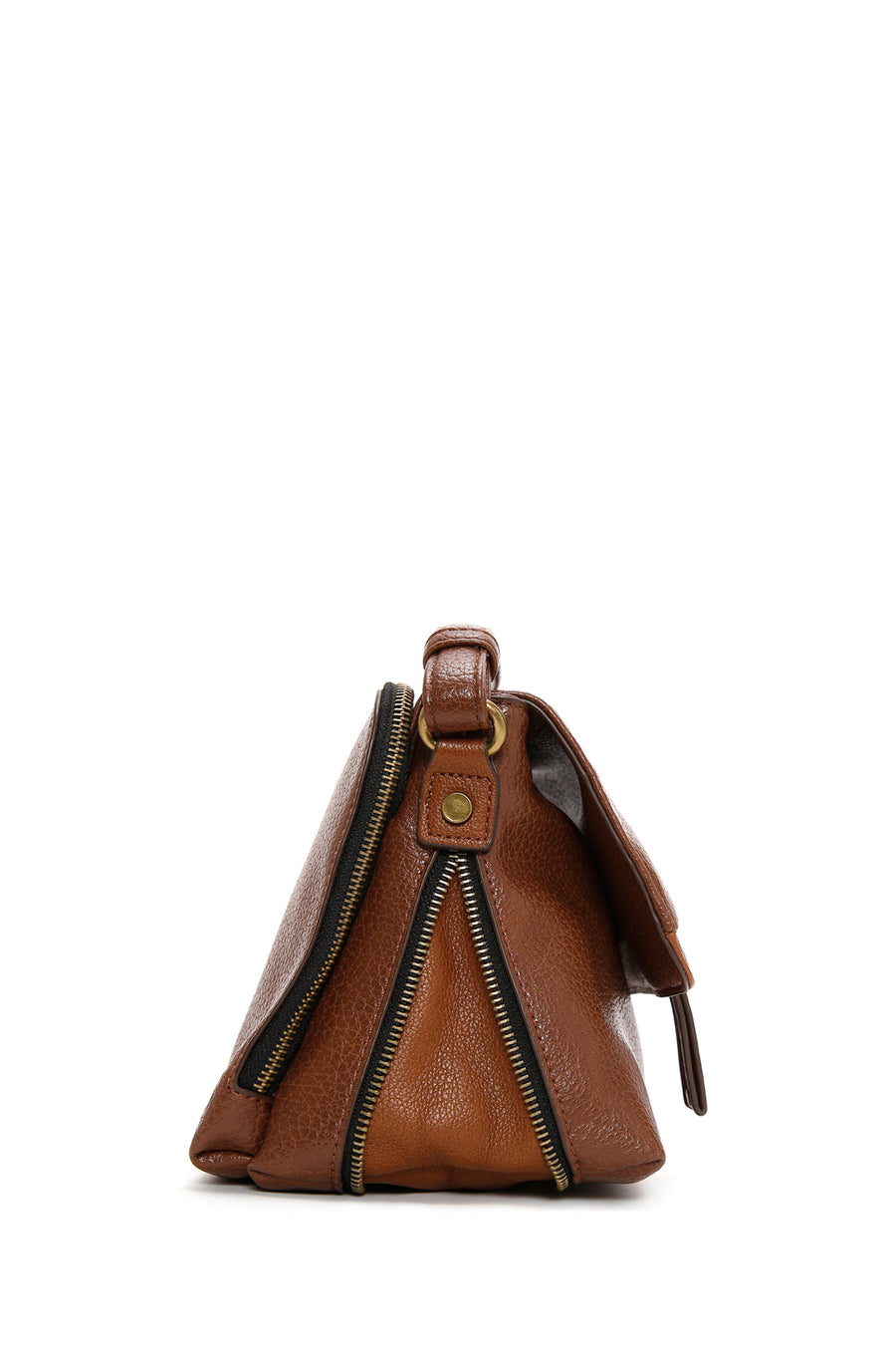 Women's Camel Long Strap Crossbody Bag