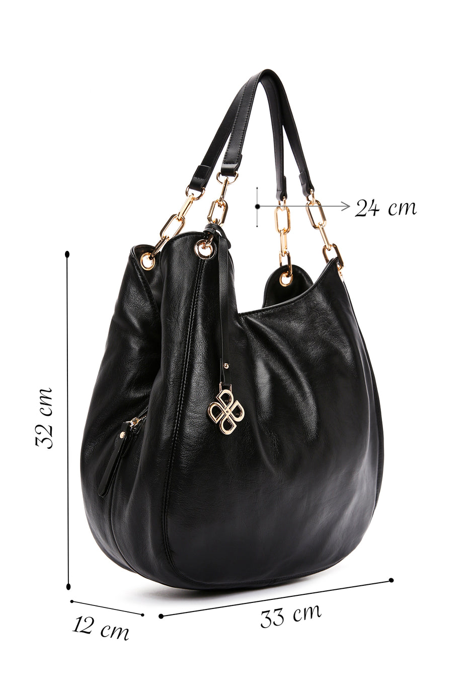 Woman Black Shoulder Bag