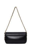 Kadın Siyah Zincir Askılı Omuz Çantası | Derimod