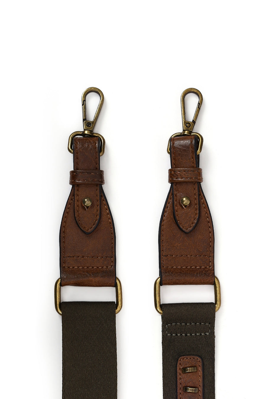 Women's Khaki Long Strap Crossbody Bag