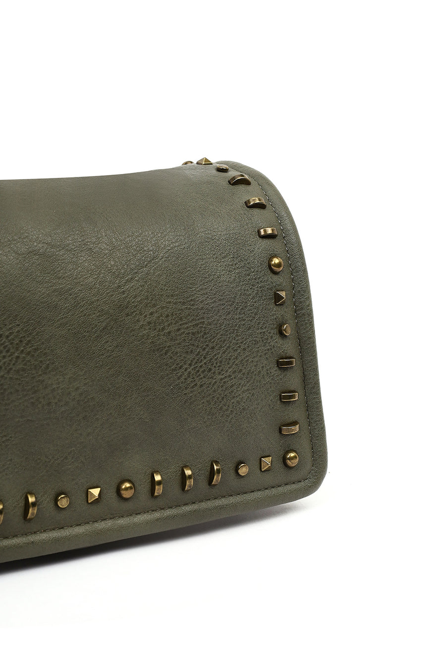 Women's Khaki Long Strap Crossbody Bag