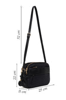 Kadın Siyah Uzun Askılı Çapraz Çanta | Derimod
