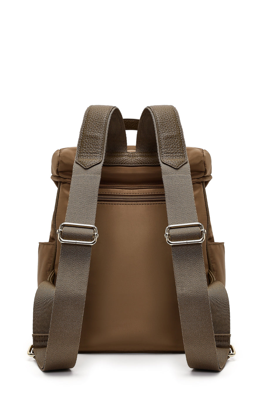 Women's Mink Fabric Charm Backpack