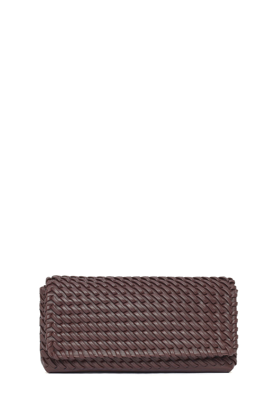 Women's Brown Knitted Shoulder Bag