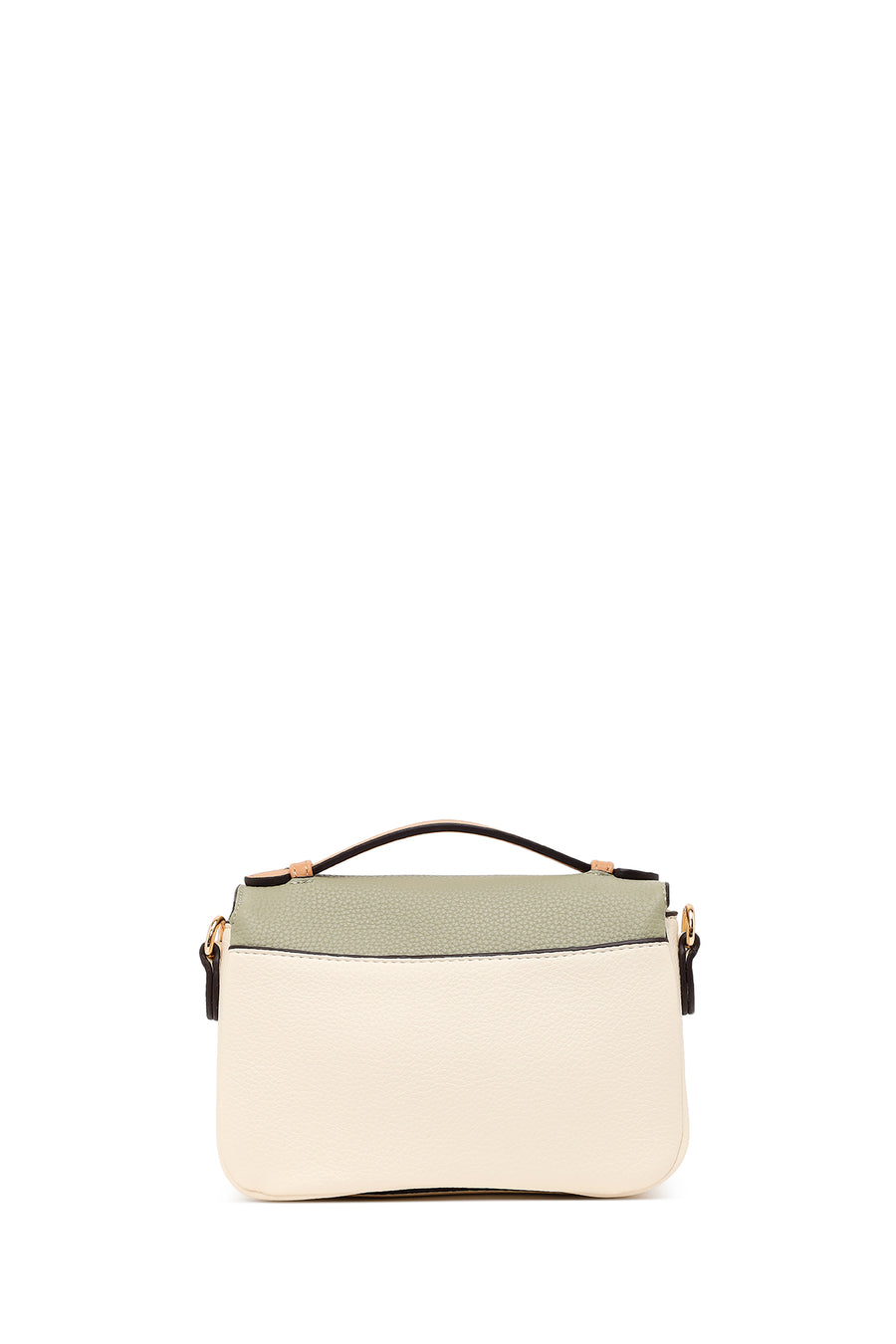Woman Green Long-Strap Crossbody Bag