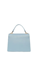 Women's Blue Long Strap Patterned Handbag | Derimod