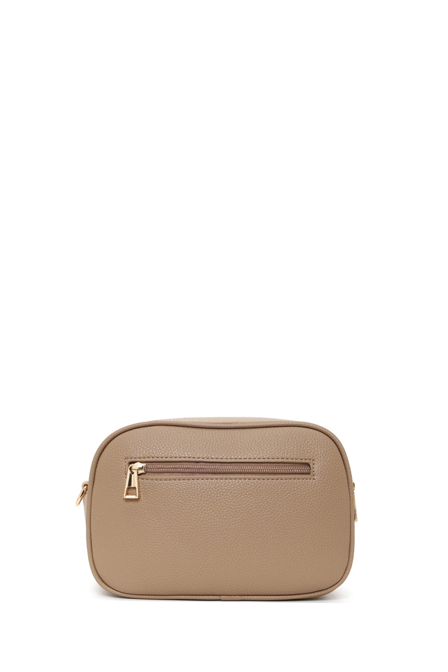 Woman Beige Patterned Crossbody Bag