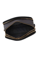 Kadın Siyah Desenli Çapraz Çanta | Derimod