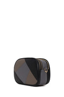 Kadın Siyah Desenli Çapraz Çanta | Derimod